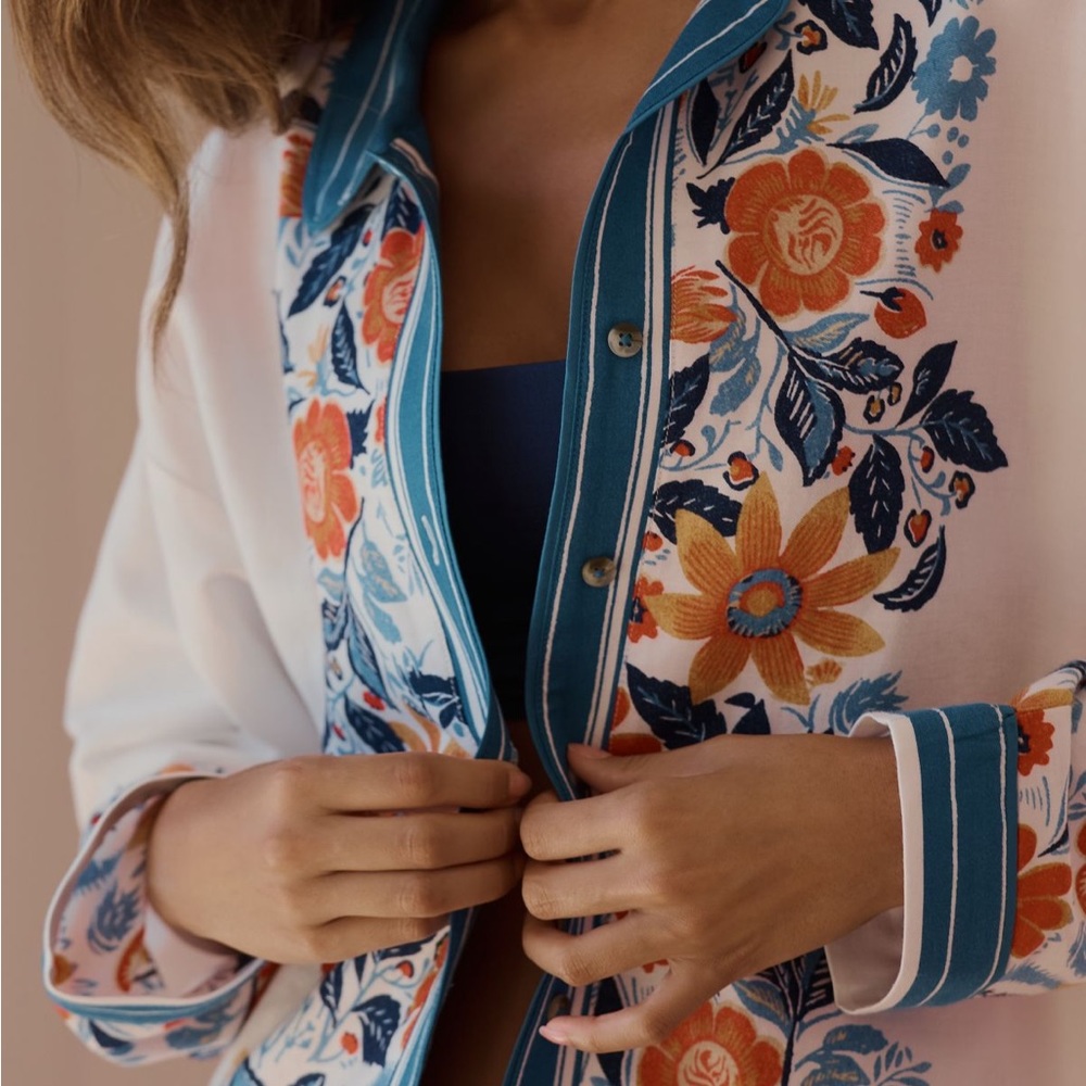 NWT Floral Print Women's Pajama Set